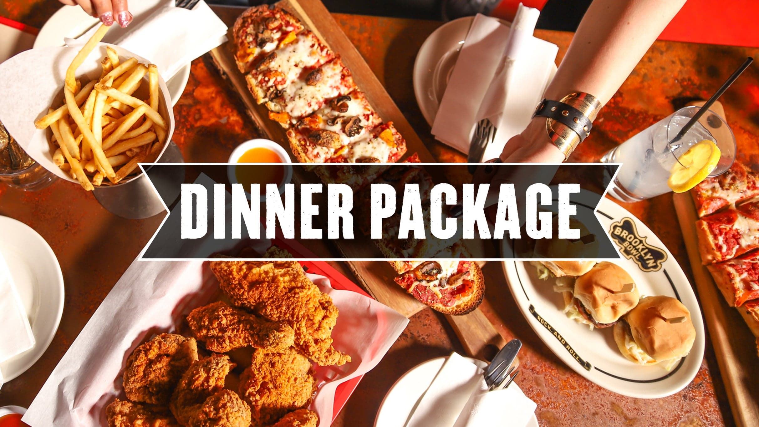 Dinner Package - Foster Entertainment Presents - Not a Concert Ticket