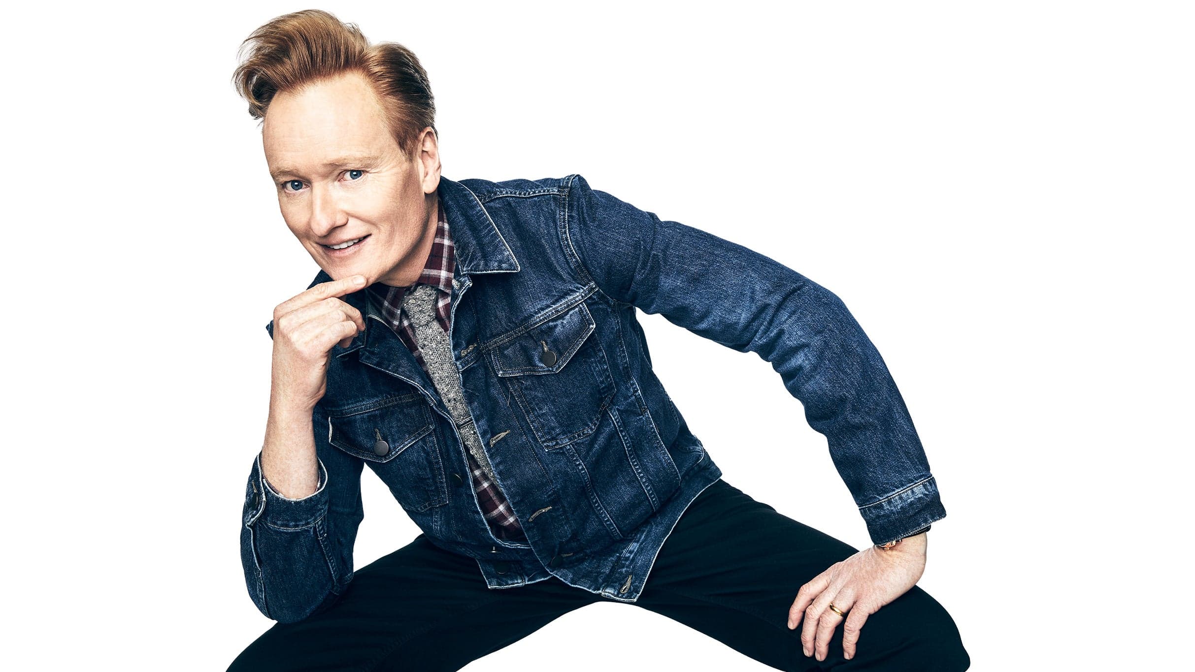 Conan O'Brien w/ David Remnick