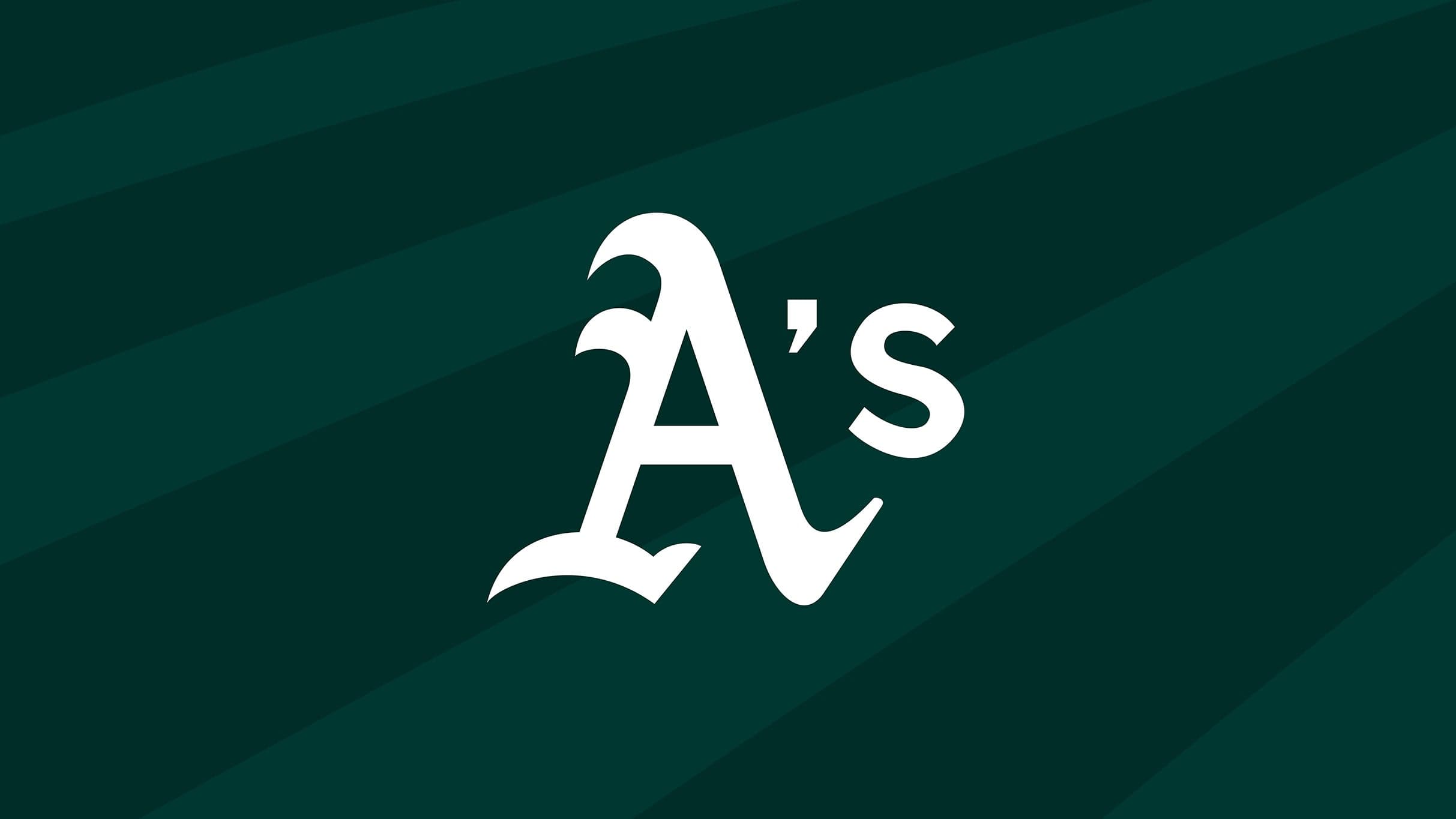 Athletics vs. Cincinnati Reds