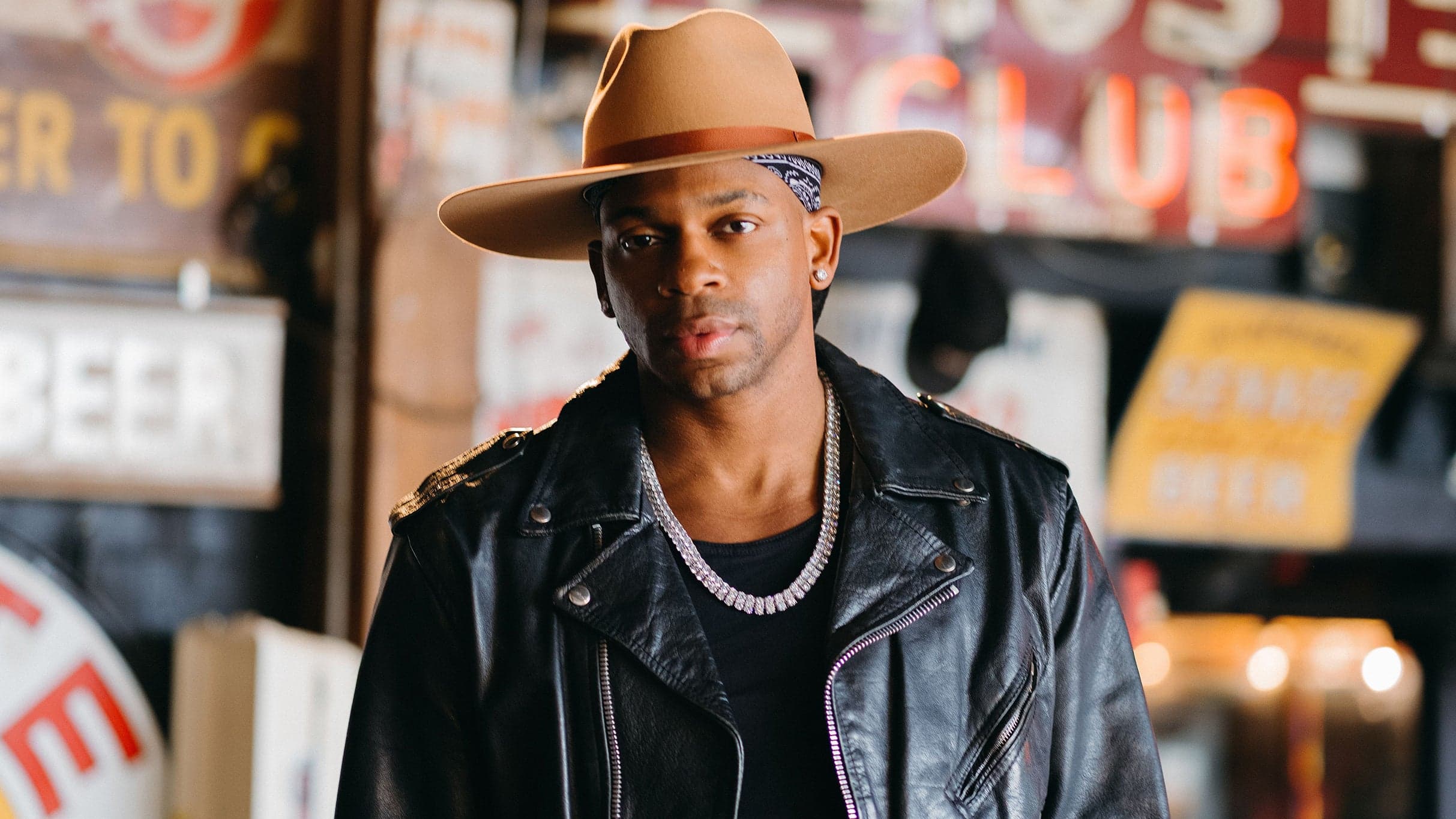 Jimmie Allen Performing At the Halftime Sports and Music Venue Up Clo