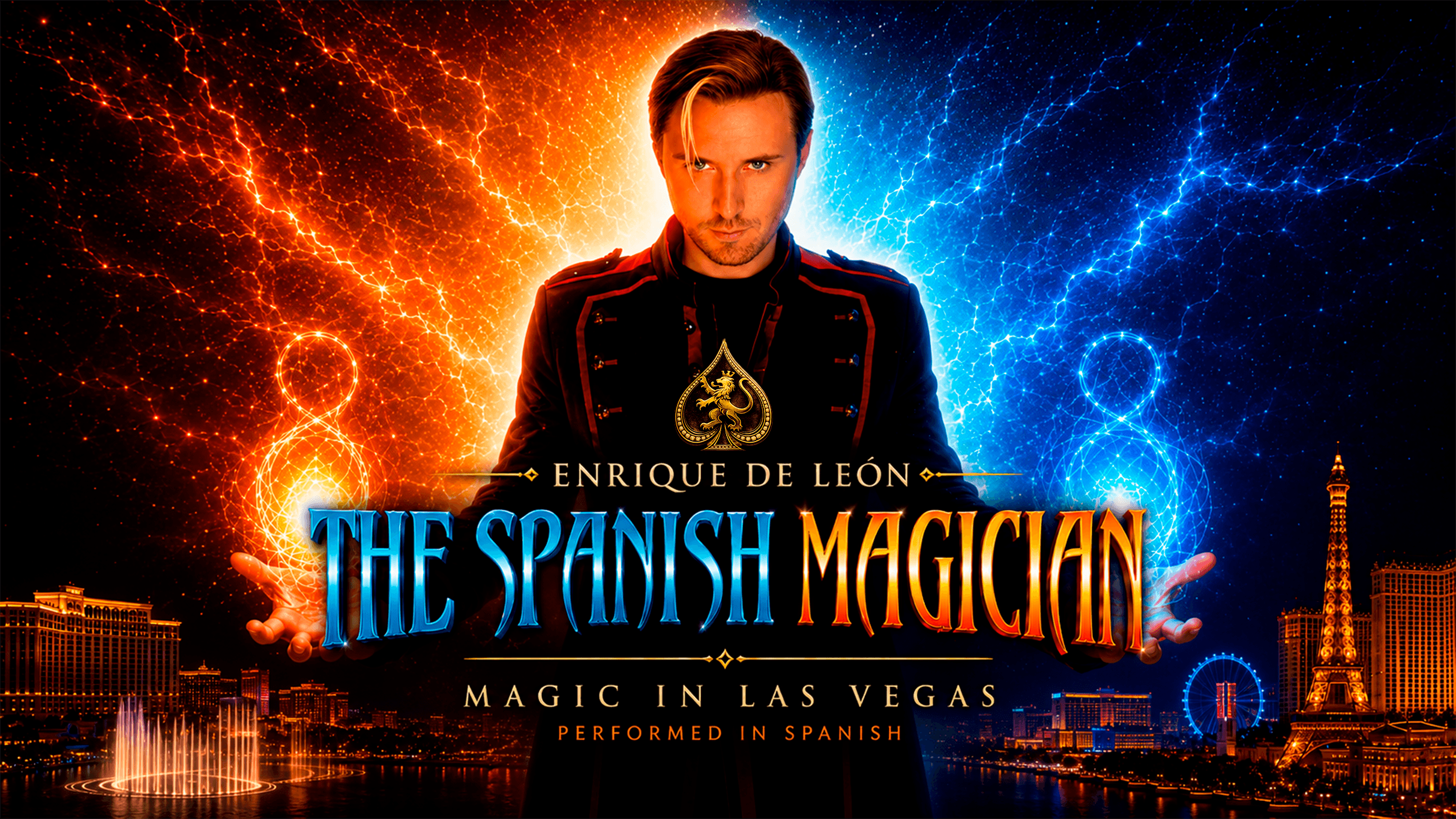 The Spanish Magician Mago Enrique De Leon at The Magicians Room
