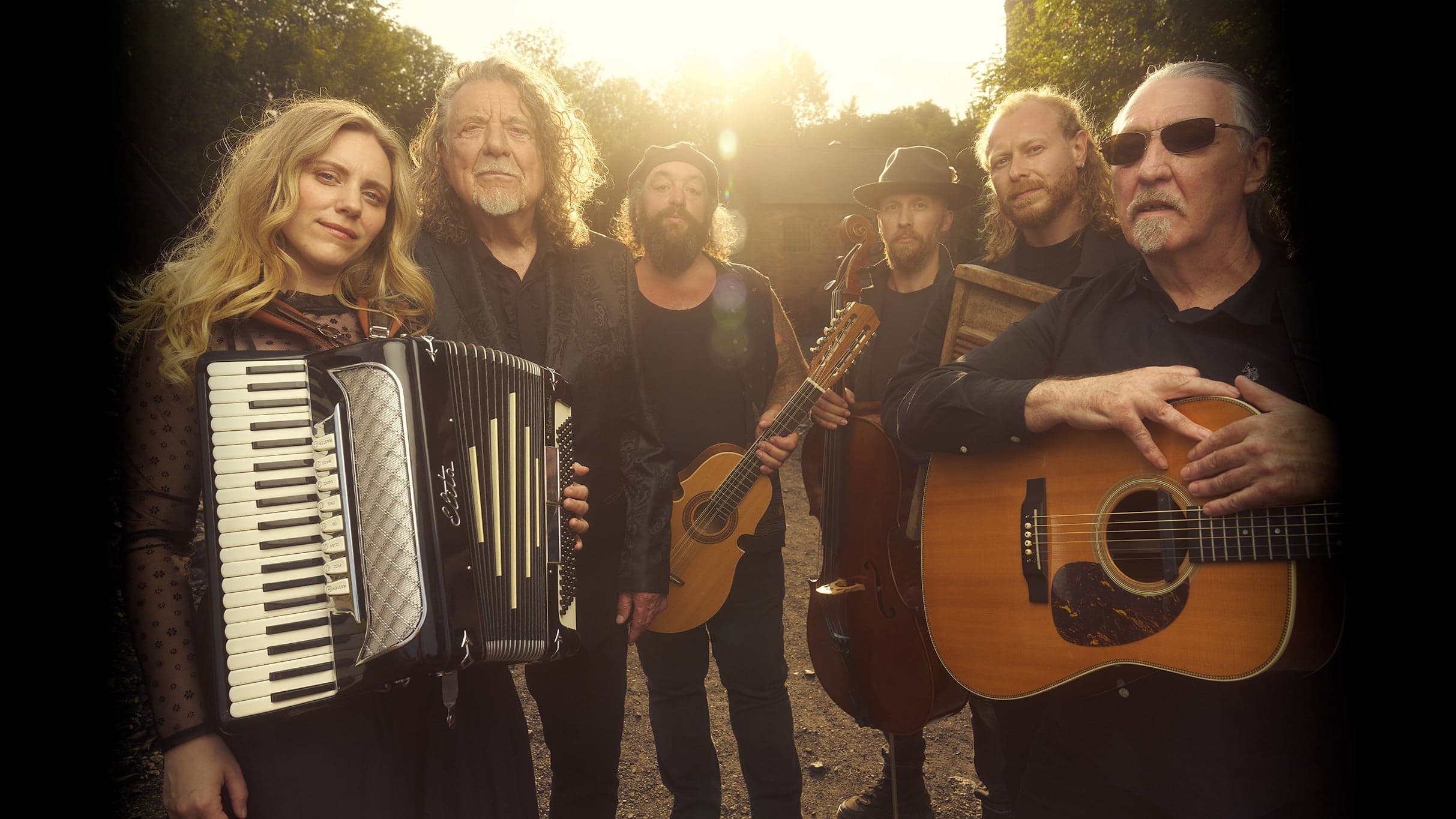 ROBERT PLANT WITH SAVING GRACE and SUZI DIAN