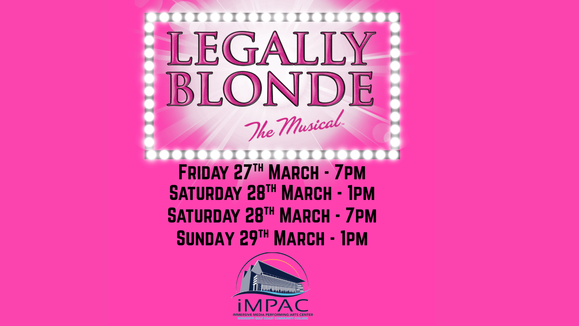 Picayune Theater Company presents Legally Blonde the Musical