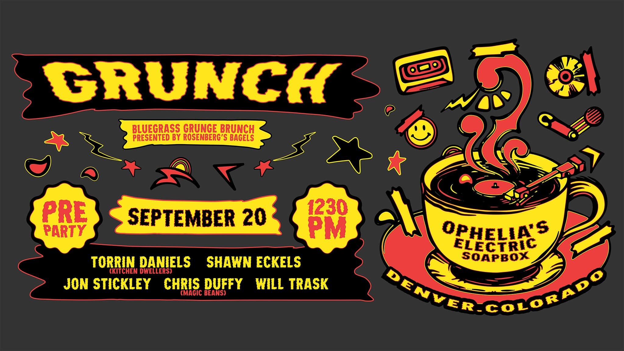 97.3 KBCO Presents: GRUNCH (Bluegrass Grunge Brunch)