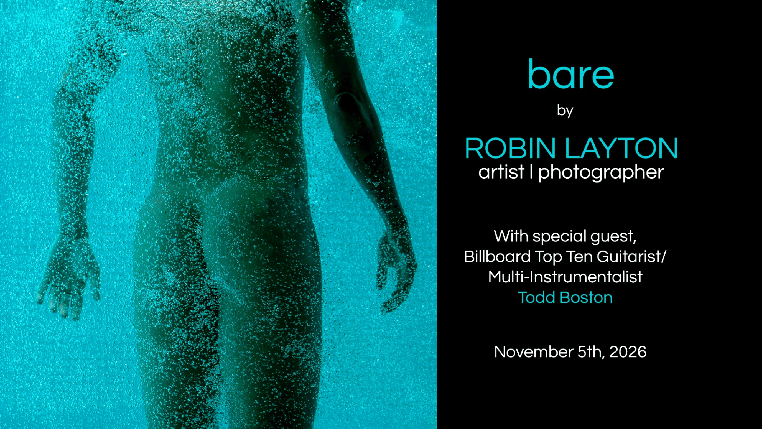 "bare"- an artist celebration of the male body