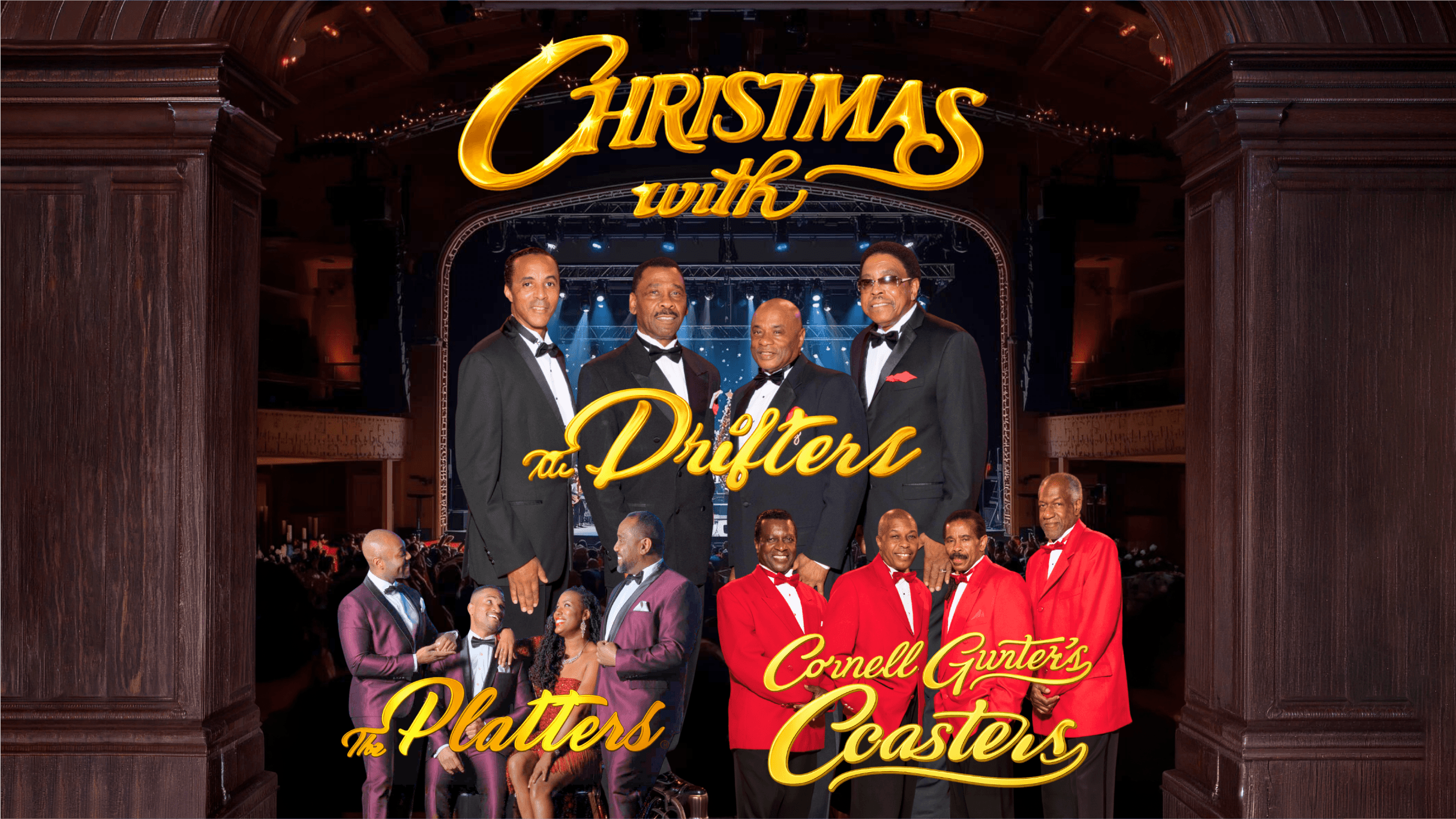 Christmas with The Drifters, The Platters & Cornell Gunter's Coasters