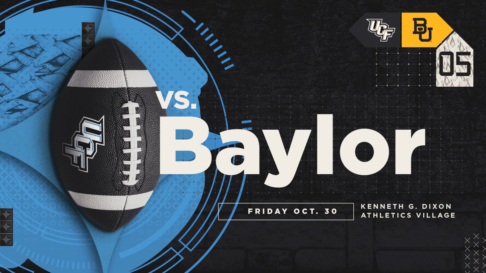 UCF Knights Football vs Baylor - Space Game