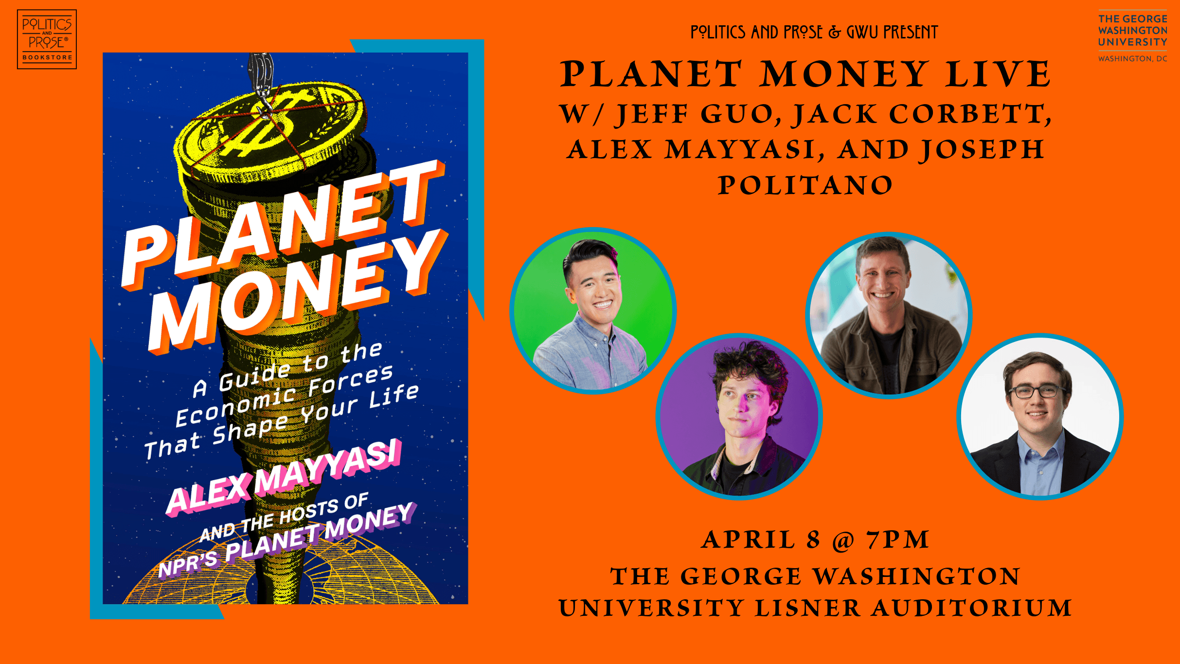 Politics & Prose and GW Present: Planet Money