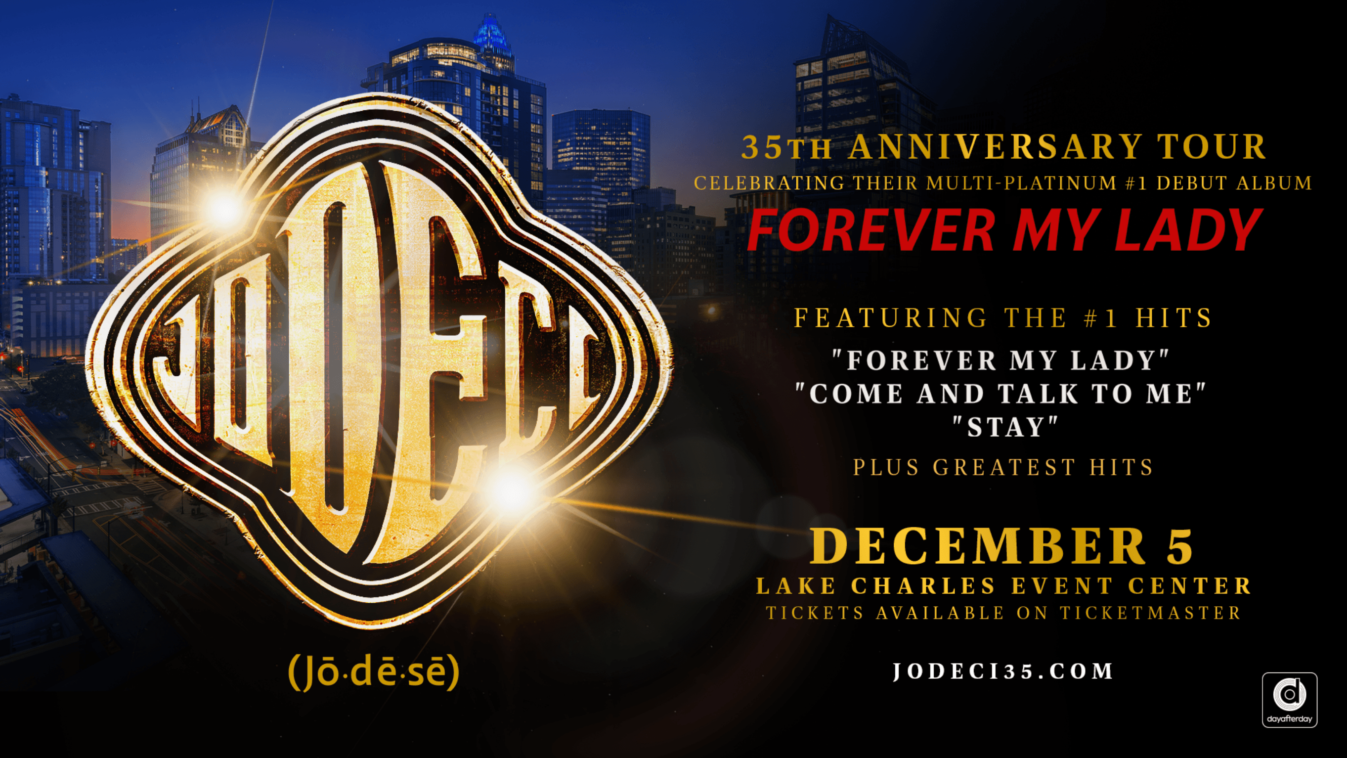 Jodeci: 35th Anniversary Tour of Forever My Lady Special Guest CASE