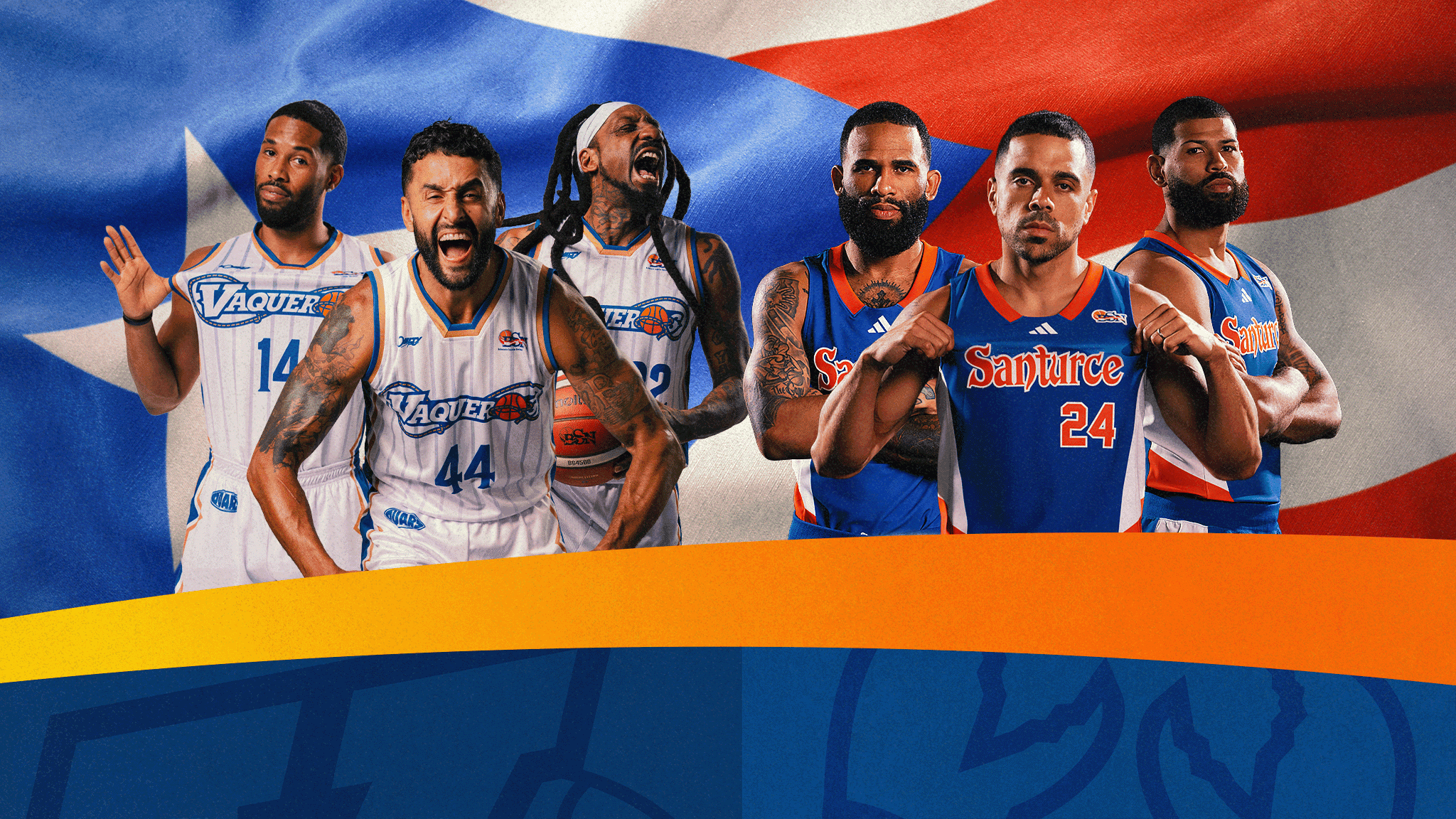 Cangrejeros de Santurce vs Vaqueros de Bayamón