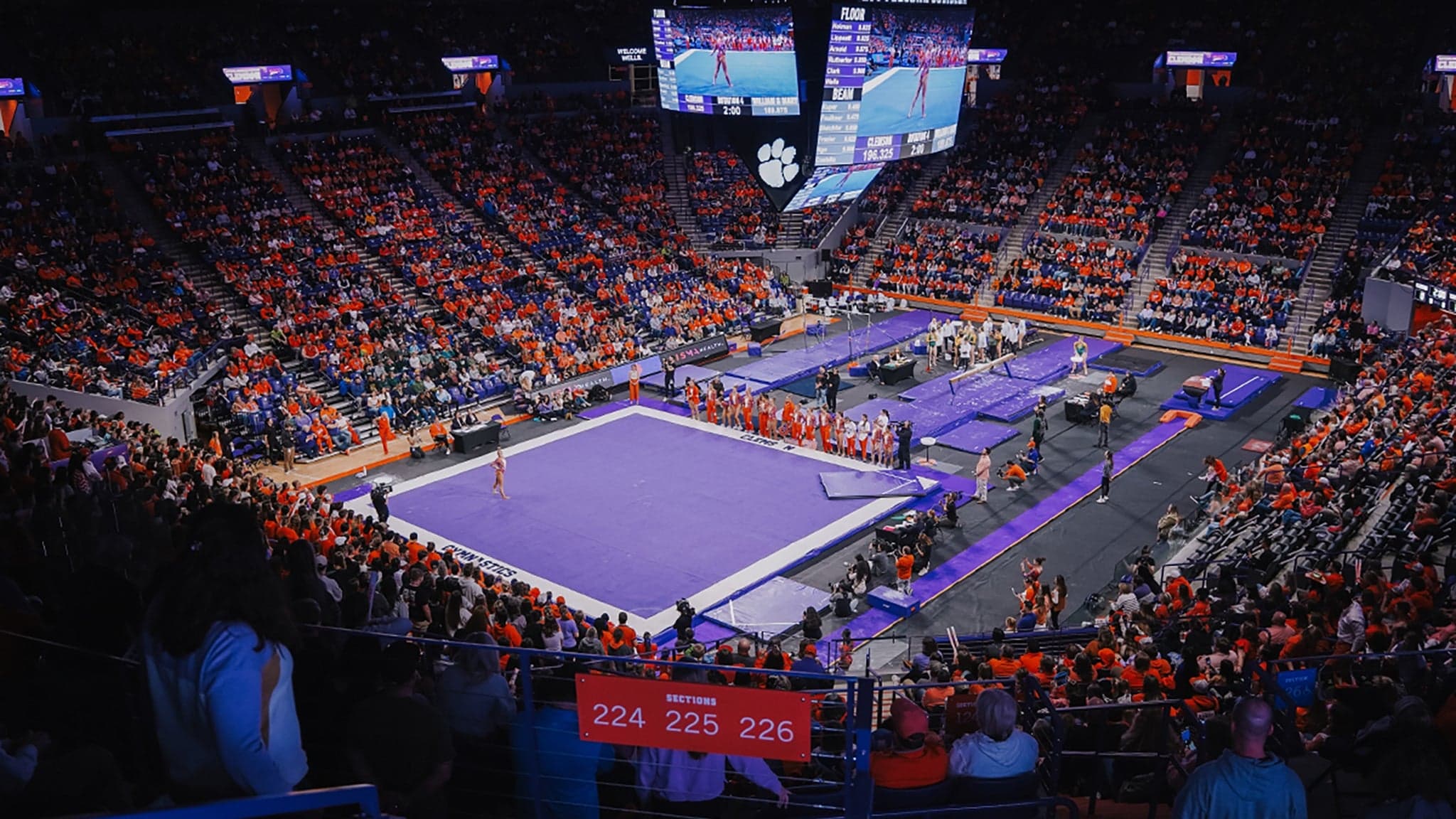 Clemson University Tigers Women's Gymnastics vs. Brigham Young University Cougars Women's Gymnastics