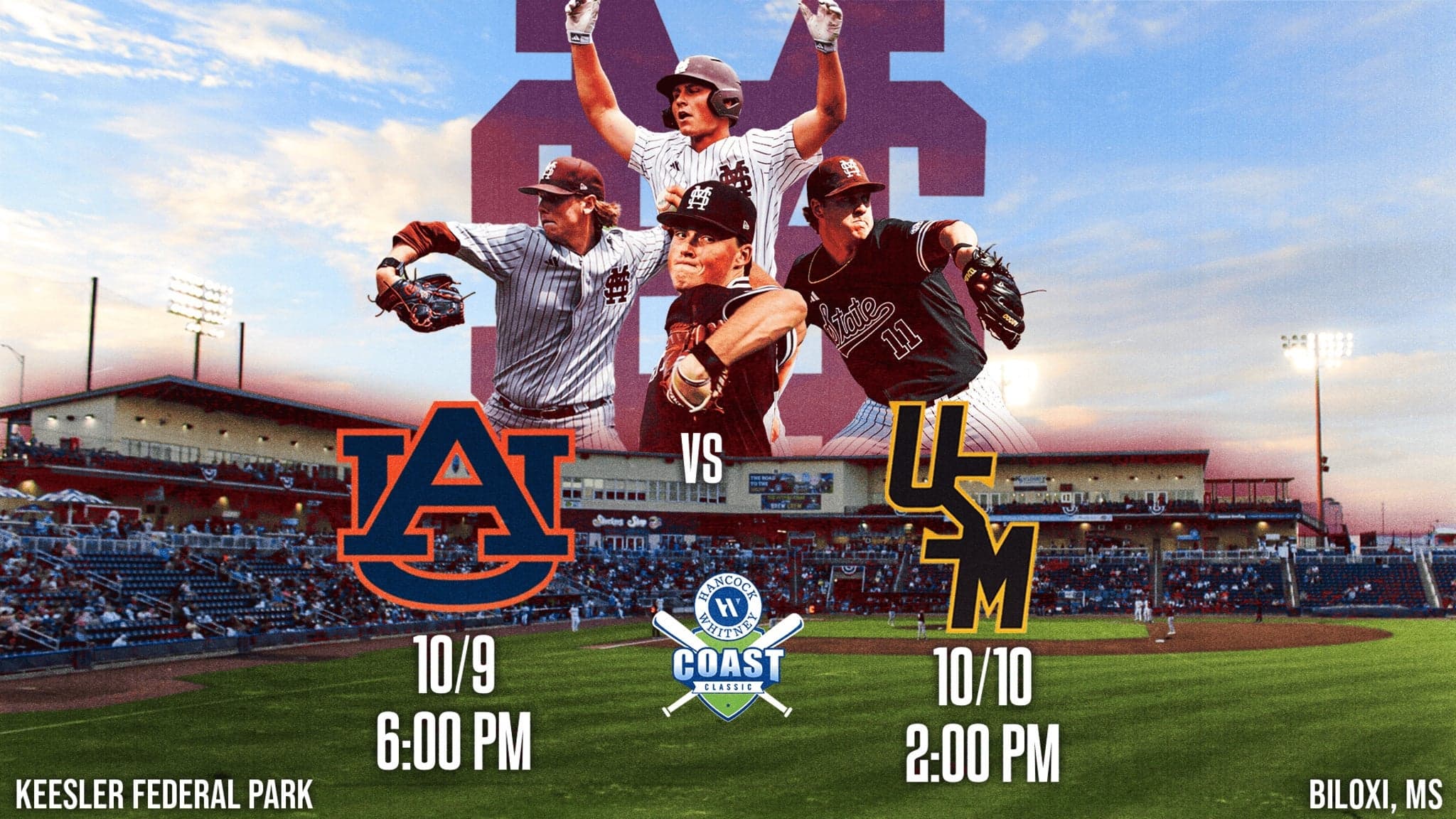 Hancock Whitney Classic: Mississippi State vs Auburn