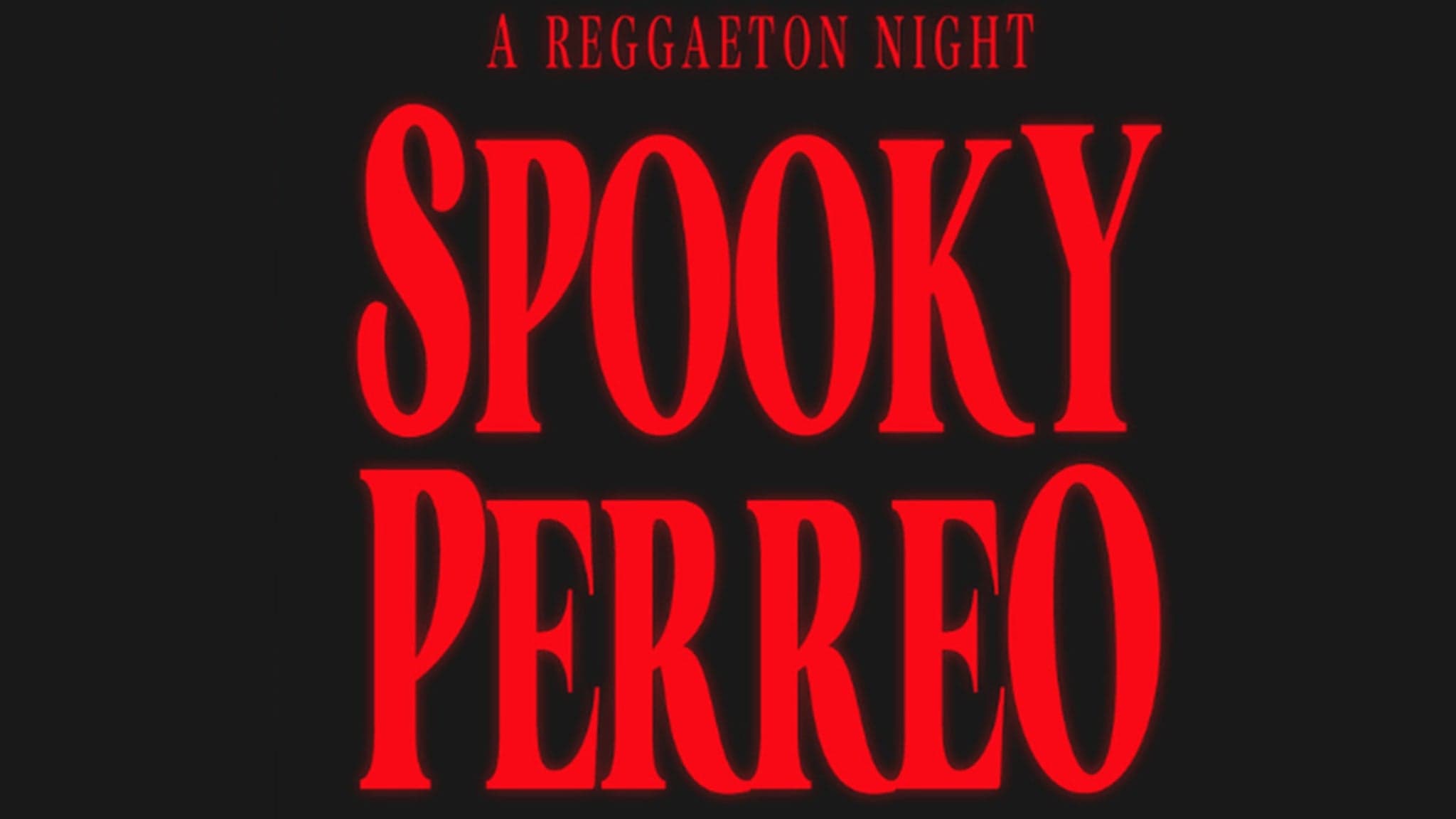 Spooky Perreo: Halloween Reggaeton Party