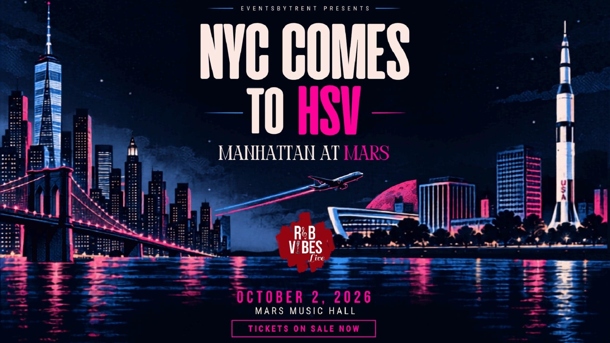 NYC to HSV: Manhattan at Mars