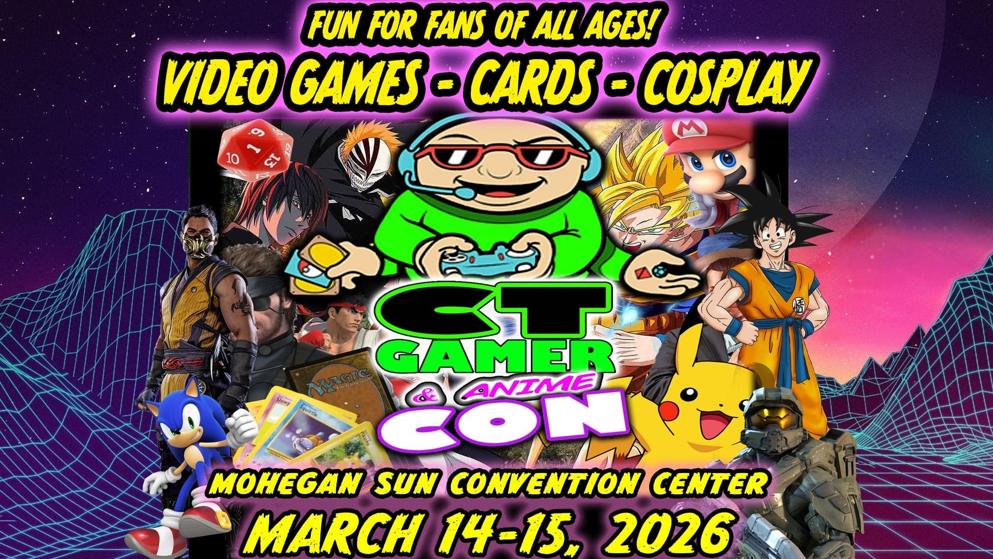 Mitch Hallock Presents CT GamerCon: CT's #1 Con for Gamers and Anime