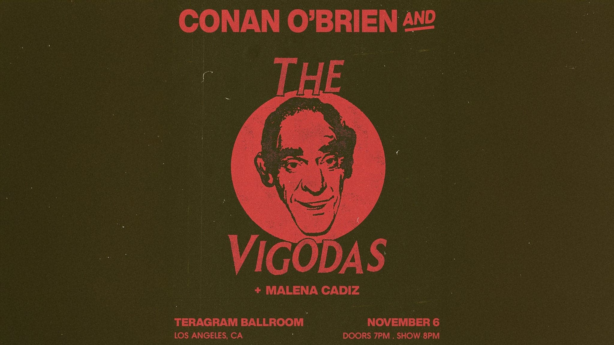 Conan O'Brien and The Vigodas