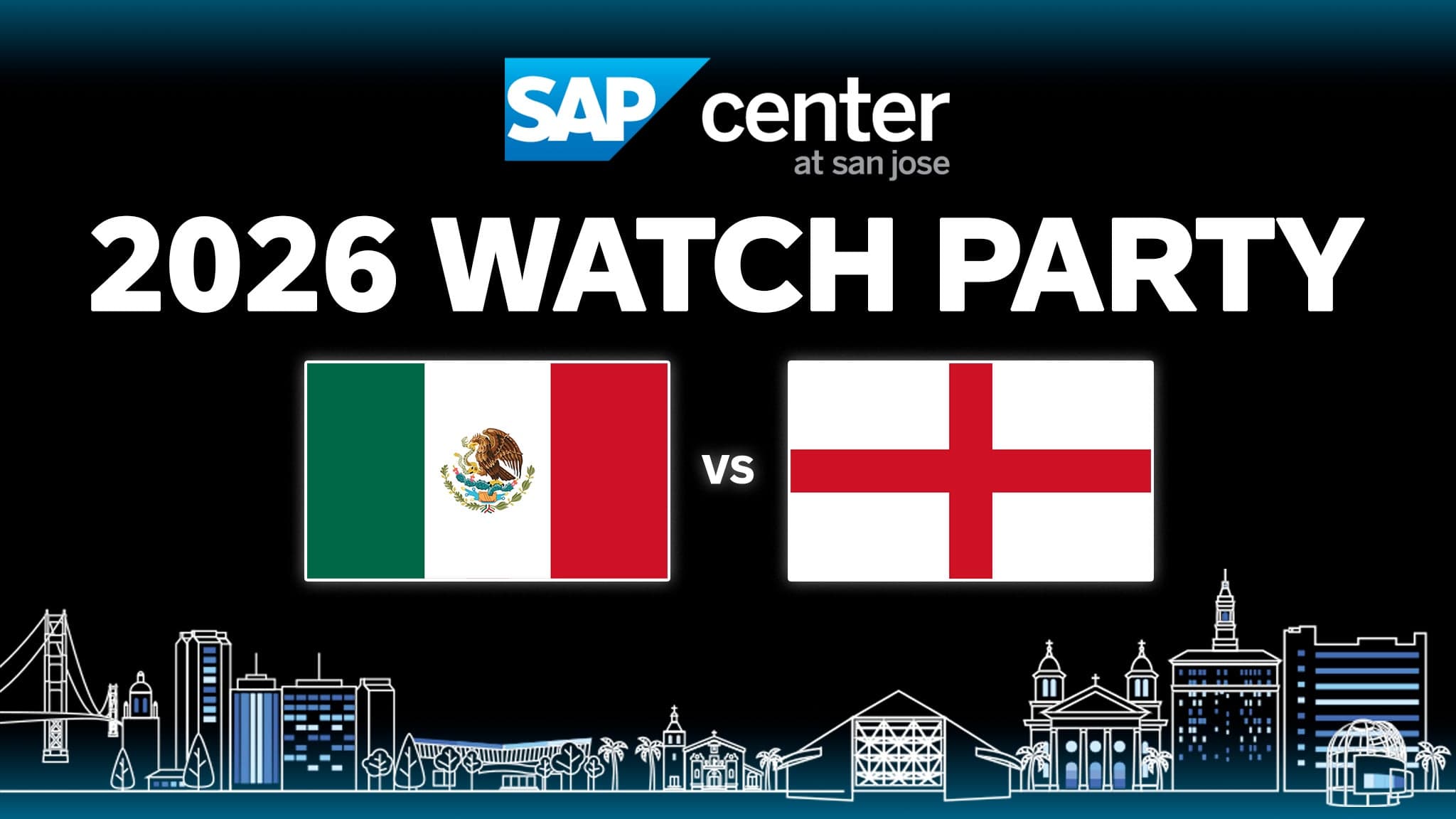 2026 Watch Party: Mexico vs England