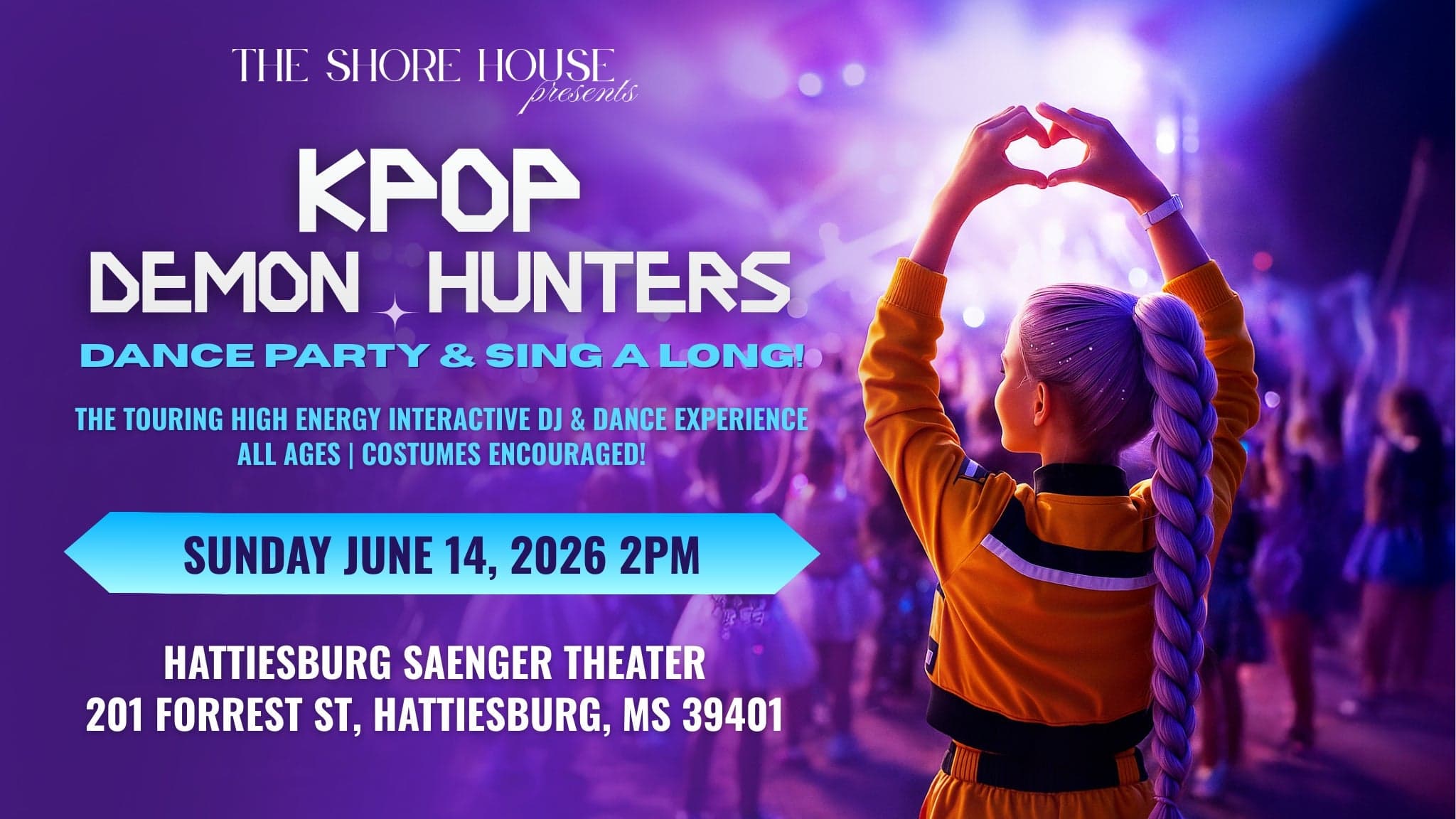 KPop Demon Hunters Dance Party & Sing-A-Long