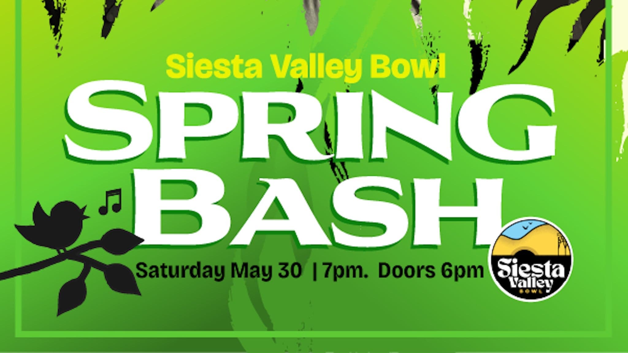 Siesta Valley Bowl Spring Jam with Burning Down the House