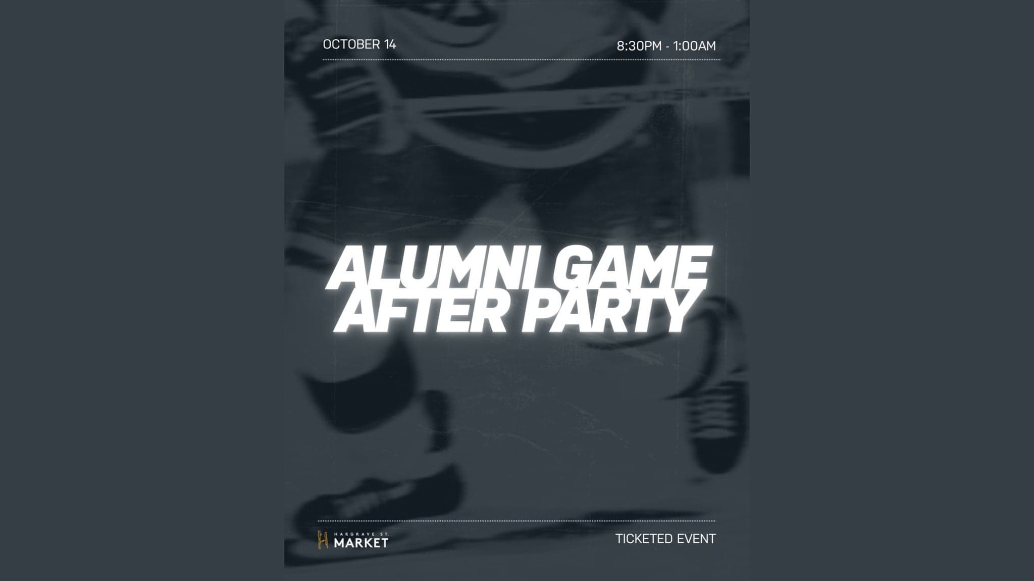 Alumni Game After-Party | Hargrave Street Market