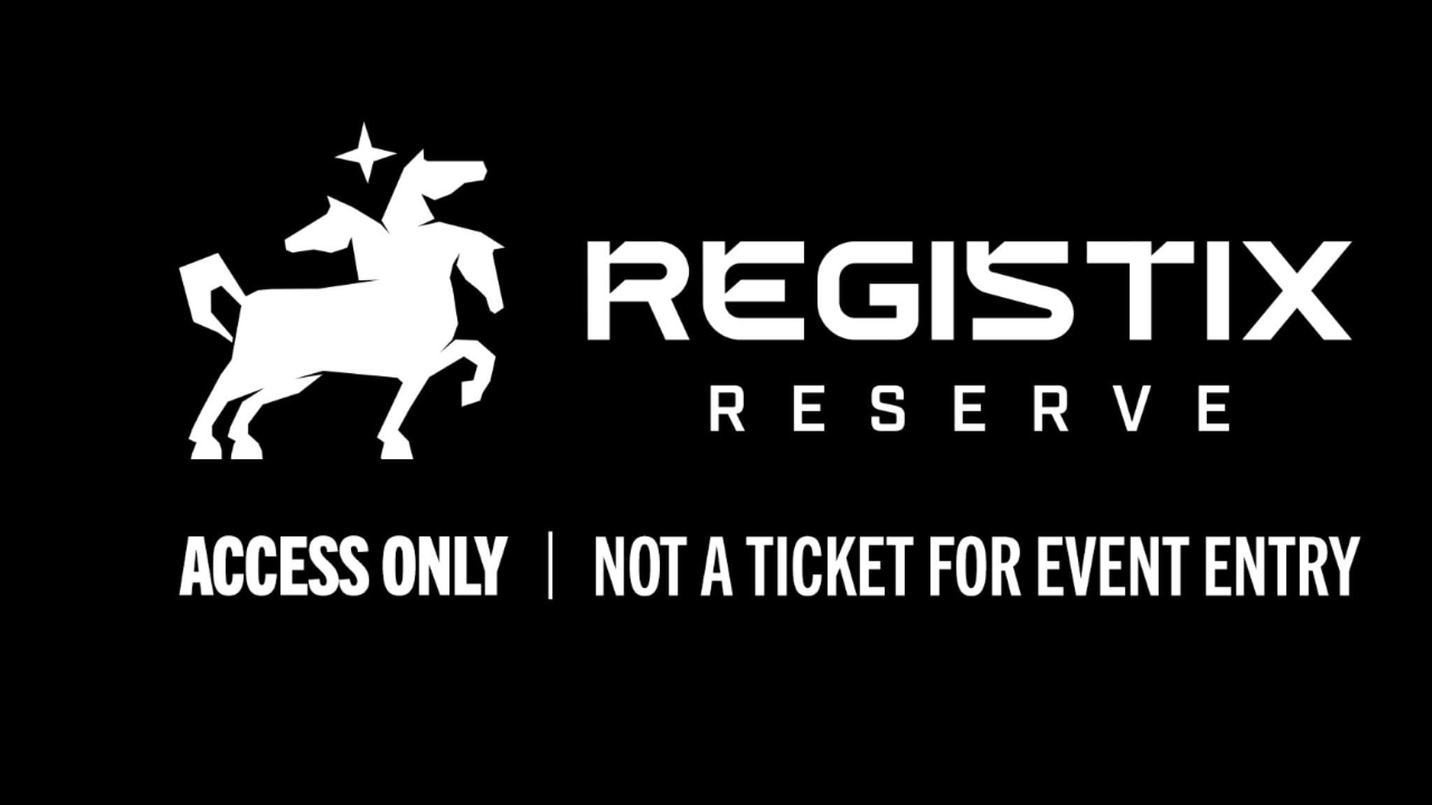Registix Reserve Access - Post Malone