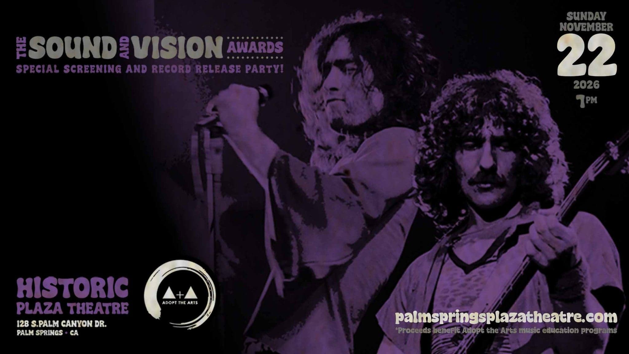 Adopt The Arts (FILM) - Screening & Record Release Celebration