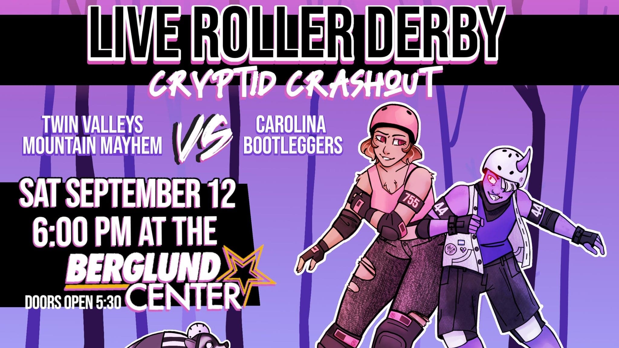 Twin Valleys Mountain Mayhems v Carolina Bootleggers - Roller Derby