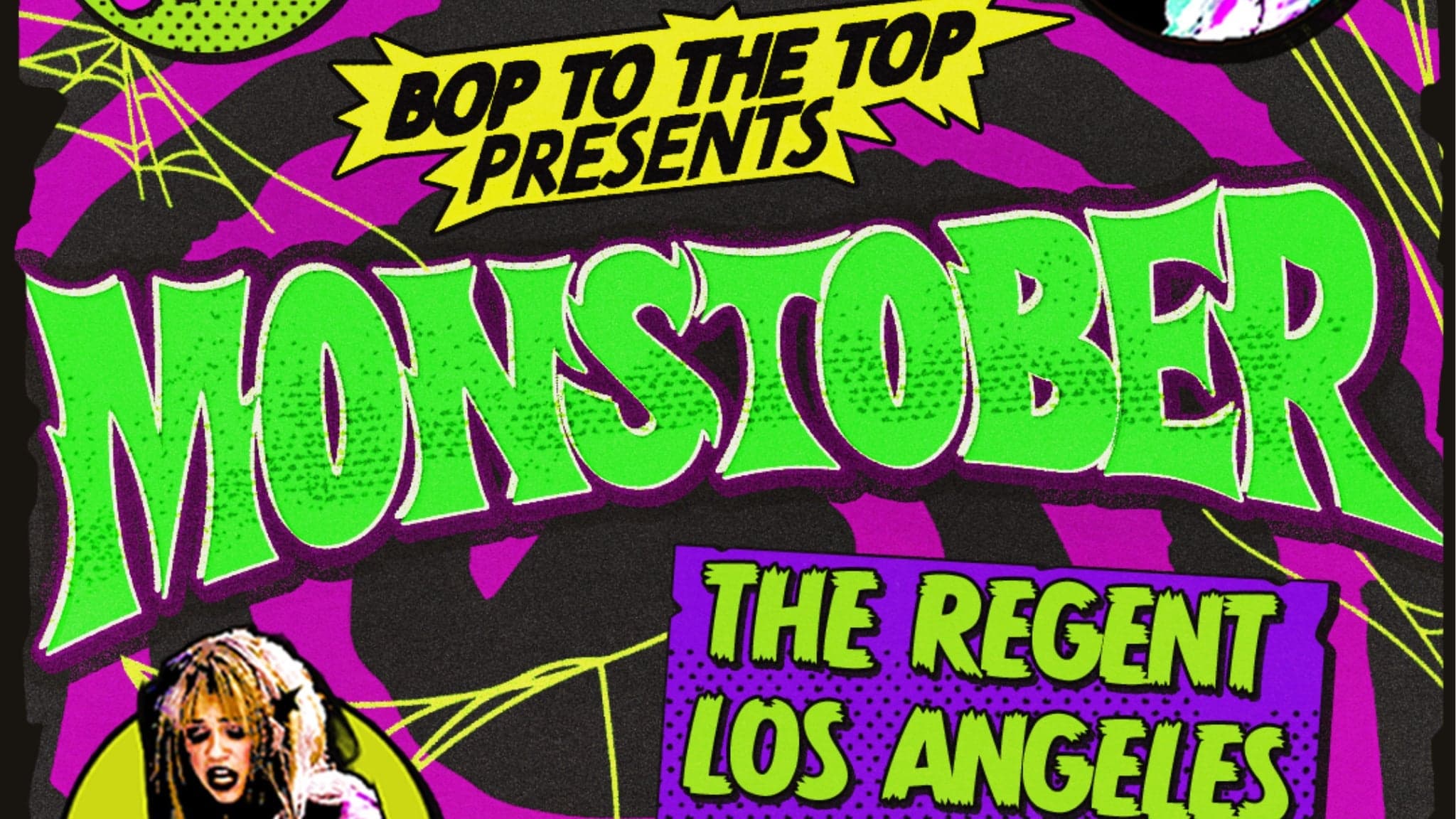 Bop to the Top presents MONSTOBER Ft. Drew Seeley (18+)