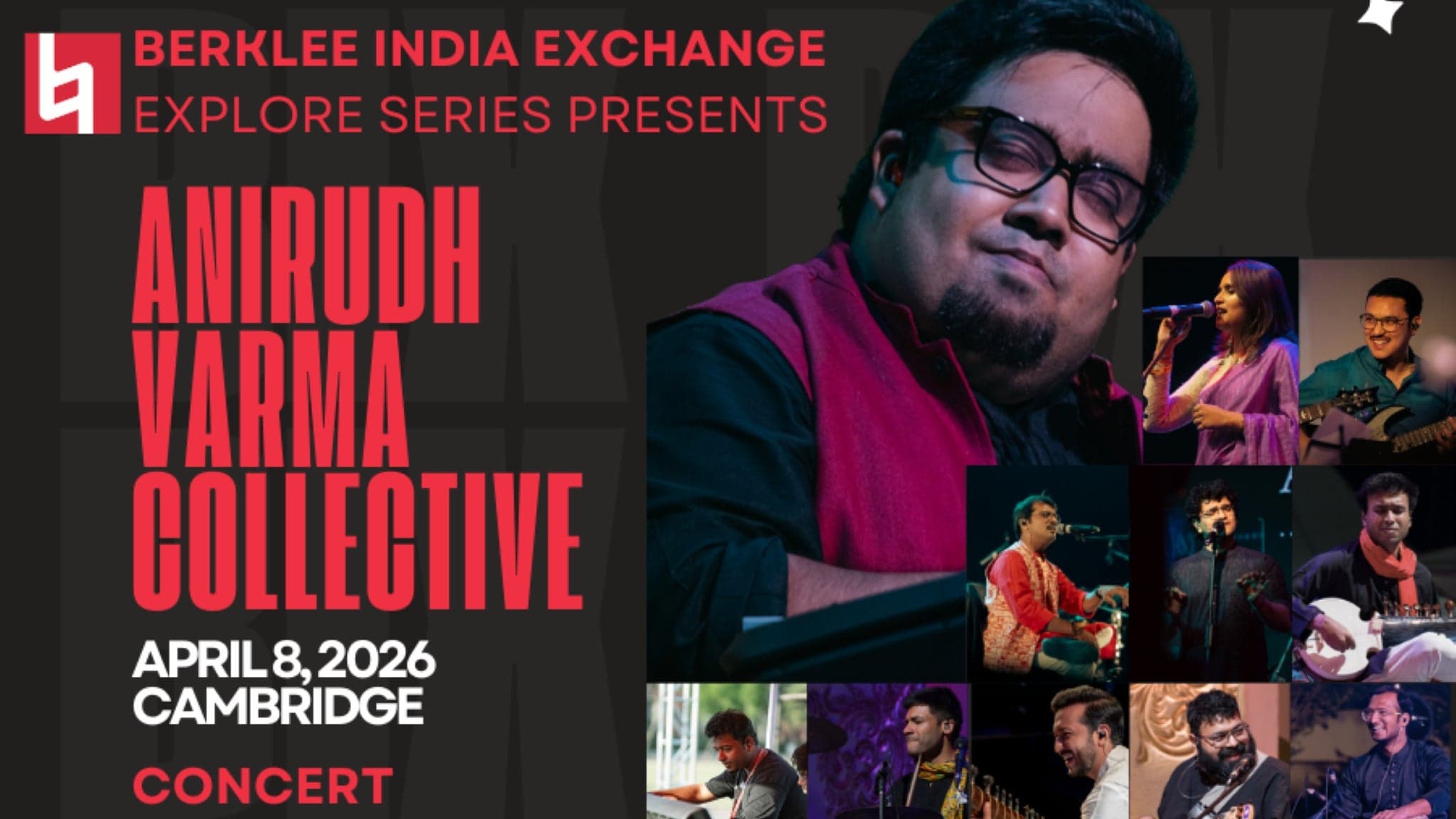 CONCERT Berklee India Exchange presents Anirudh Varma Collective