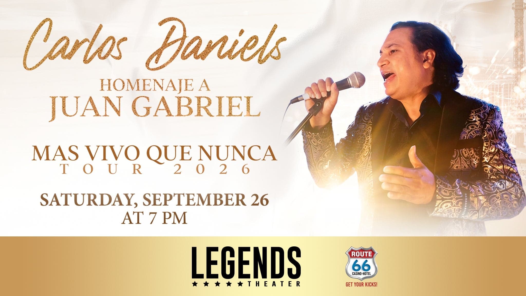 Carlos Daniels: A Tribute to Juan Gabriel