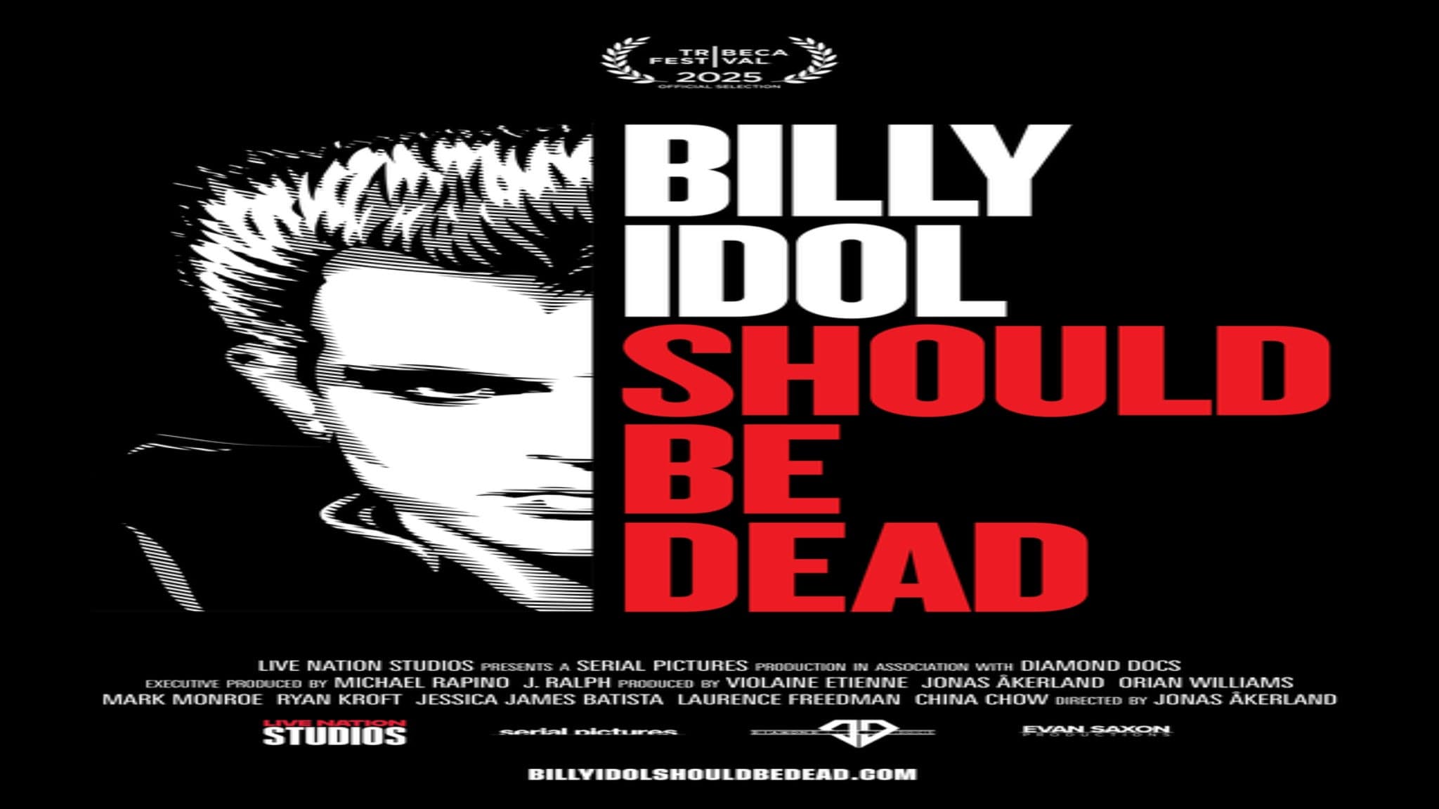 Billy Idol Should be Dead Birmingham Premiere