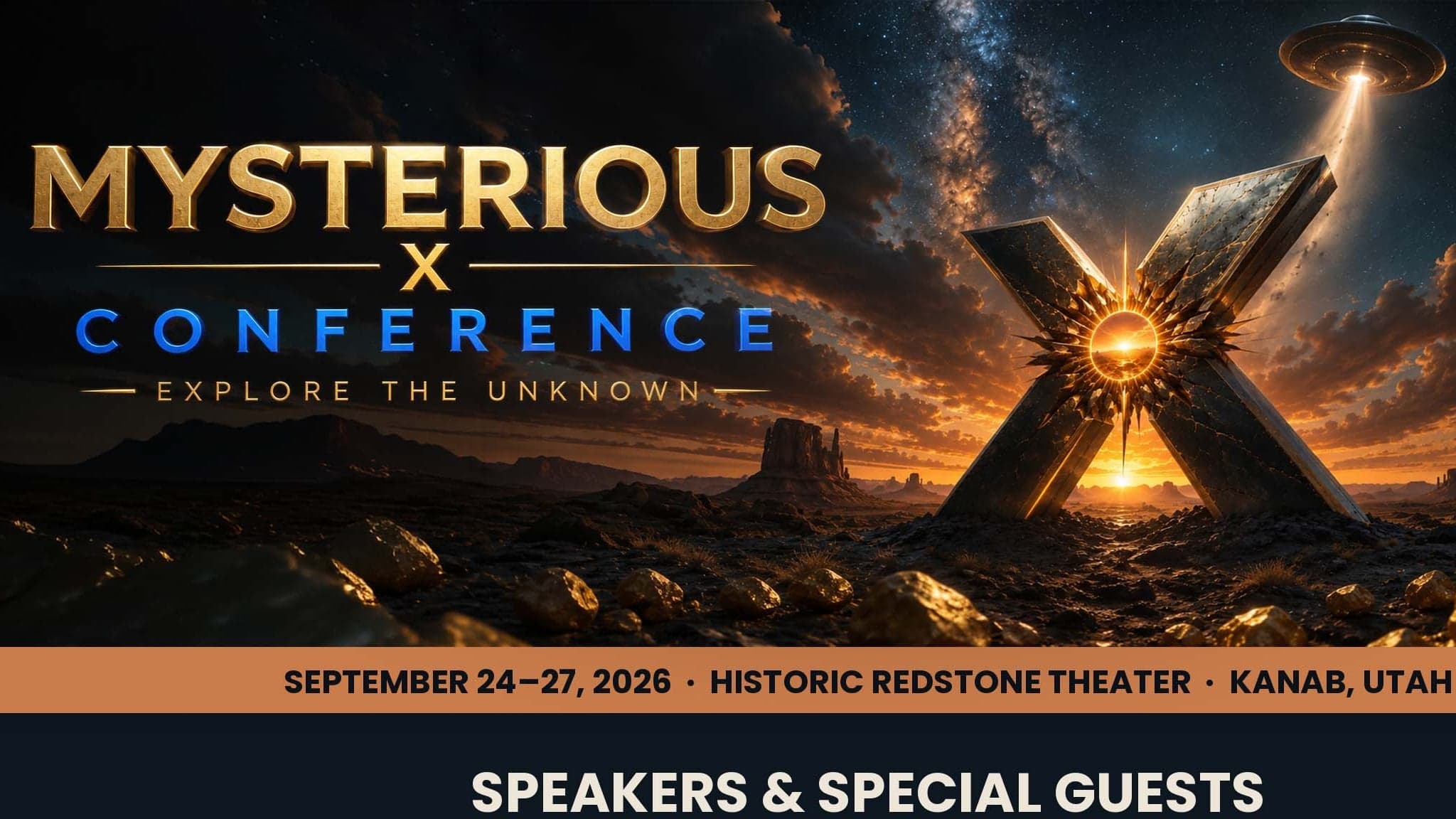 Mysterious X Conference Saturday Pass