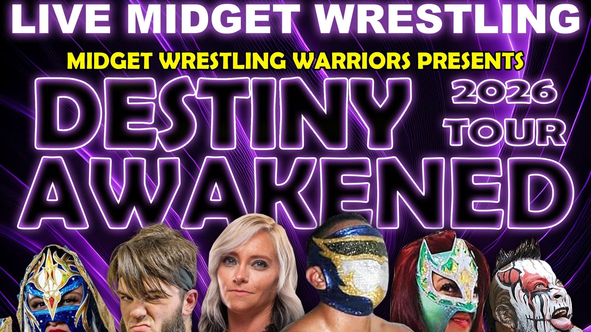 Midget Wrestling Warriors - Ages 21+