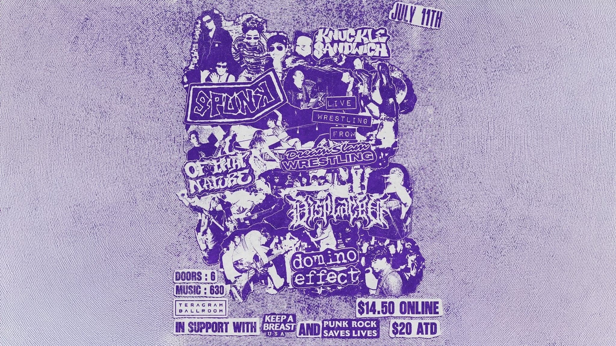 Gravity Bookings & Domino Effect Present: Guts & Glory